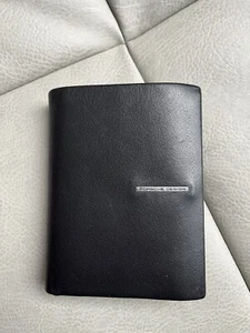 Porsche Design Black Leather Men Wallett Billfold - Picture 1 of 3