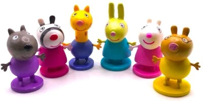 PEPPA PIG Figure Play Set NICKELODEON Nick Jr TV SHOW PVC TOY Danny GERALD Suzy! — 第 1/4 张图片
