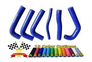 Manguera de radiador de silicona para VOR Vertemati 450/400/501 MX/SME 2002-2008 AZUL - Imagen 1 de 4