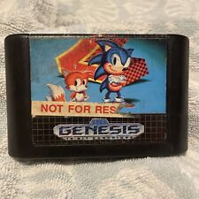 Sonic the Hedgehog 2 Sega Genesis Cartridge 1992 UNTESTED Not For Resale