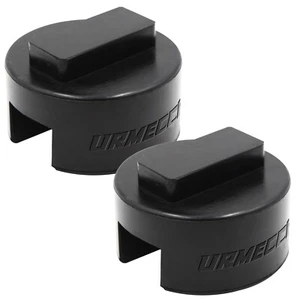 2x Rubber Axle Jack Stand Adapter Pucks Jack Pad Fits For Toyota GR Supra GT-R - Picture 1 of 10