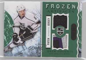 2012-13 Upper Deck Artifacts Frozen Emerald Jersey/Patch /36 Drew Doughty Patch