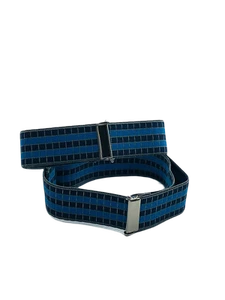 Haut À Manches Avec Resserre 2,5 Cm De Largeur Réglable Bleu Gris À Motifs Fb 61 - Bild 1 von 5