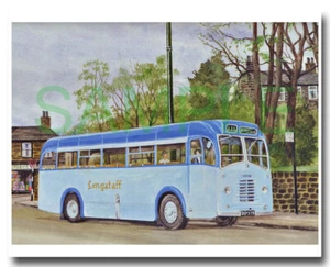 Longstaffs Sentinel STC4 Mirefield Dewsbury Knowle framed picture - Picture 1 of 1