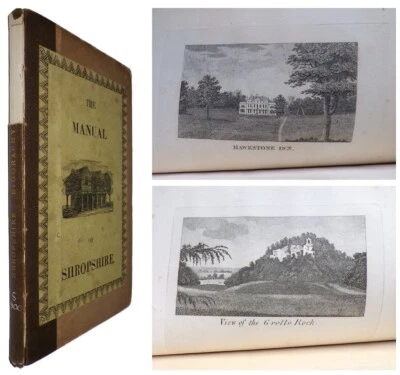 1839 SHROPSHIRE & HAWKSTONE PARK FOLLIES River Severn Castles Churches Hulbert - Image 1 of 4