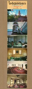 PHILADELPHIA NATIONAL HISTORICAL PARK  Independence FOLDER of 6 POSTCARDS - Picture 1 of 5
