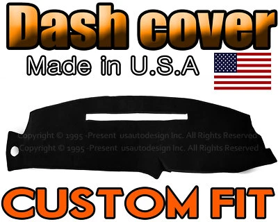 fits 1999-2001 CADILLAC ESCALADE DASH COVER MAT DASHBOARD PAD / BLACK - Image 1 of 4