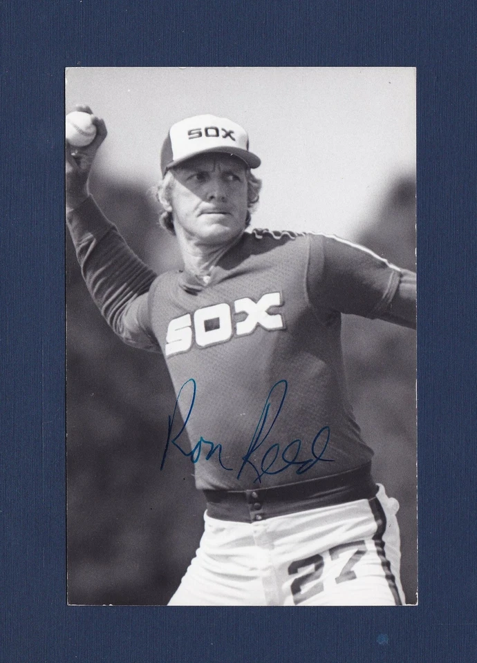 Ron Reed signed Chicago White Sox baseball postcard - Image 1 of 1