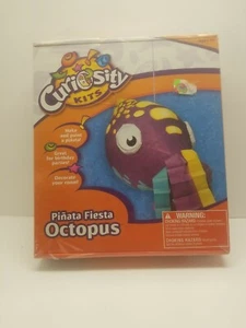 Make Your Own and Paint Your Own Octopus Pinata Craft Kit Party Room Decor NIB - Picture 1 of 6
