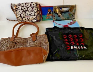 6 x Women's Mixed Clutch Handbag Joblot Bundle - Mixed Brands + Styles - Picture 1 of 24