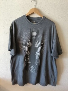 Marvel T-Shirt Herren XXL grau Wolverine Kurzarm vorne Grafik Rundhals - Bild 1 von 7