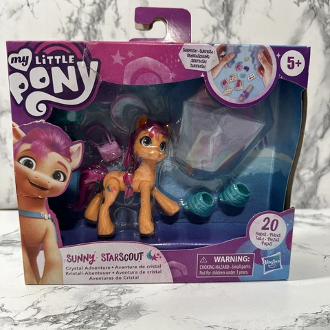 My Little Pony: A New Generation Crystal Adventure Sunny Starscout Pony-NIB ~11 Cover