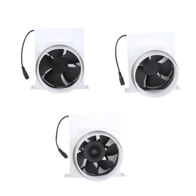 110mm Exhaust Fan Quiet Duct Extractor Air Boosters Fan Ventilation Exhaust - Bild 1 von 4