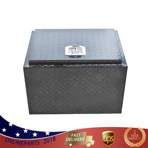 24"X17"X18" Heavy Duty Aluminum Pickup Truck Underbody Tool Box Storage Trailer - Picture 1 of 12