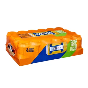 IRN-BRU Original Scottish Soda 24er Pack 11,1oz Dosen Sparkling Citrus Drink - Bild 1 von 12