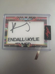 KENDALL JENNER - Coleccionista de autógrafos - POP CENTURY / Firma de corte de hoja - Imagen 1 de 3