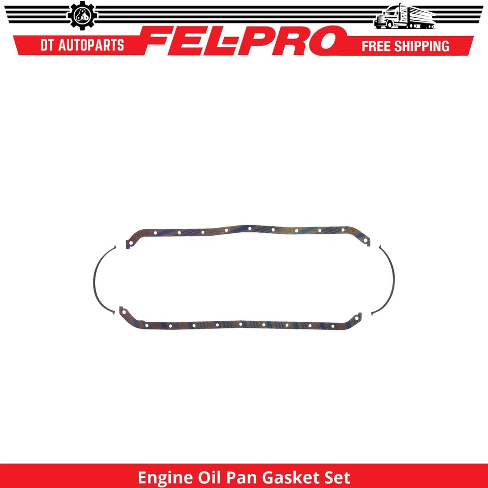 Juego de juntas de cárter de aceite de motor Fel-Pro 3,8 L L L6 1957-1958 Foto 1 de 1