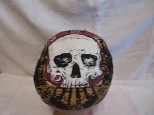 Zan Kopfbedeckung Totenkopf auf Gitarre Bandana Do-Rag Biker Cap - Bild 1 von 4