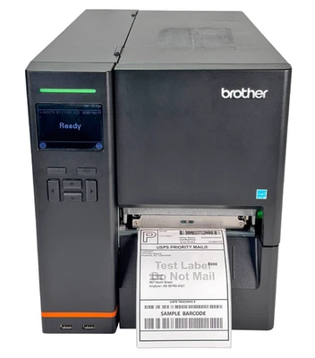 Brother TJ-4420TN Industrial Thermal Transfer Barcode Label Printer LAN USB - Image 1 of 4