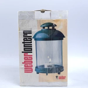 Weber LARS Lantern Outdoor Candle Windproof Rust Proof Sweden 1984 - Picture 1 of 12