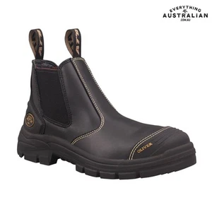 Oliver 55-320 Elastic Sided Safety Boot Black - Picture 1 of 5