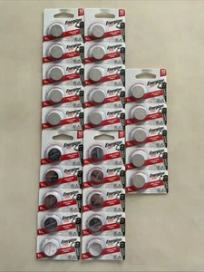 25 Piece ENERGIZER CR2032/DL2032/ECR2025 Lithium Ion Battery 3V Coin ( NEW ) - Picture 1 of 1