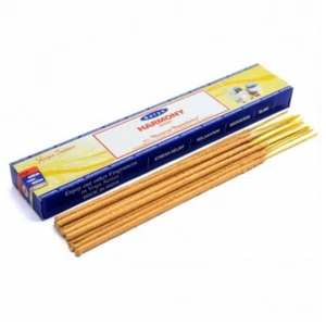 Harmony Stick Incense, 15 Gram Box, Satya Nag Champa Variety, Masala Incense - Picture 1 of 1