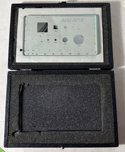 ACU-RITE Optical Comparator Calibration Reticle Pattern Cross TARGET Glass - Picture 1 of 7
