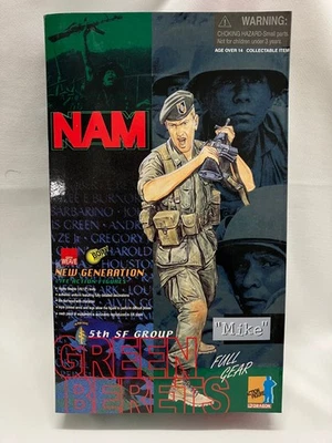 Figura de acción 1/6 Dragon 70056 Nam "Mike" 5th SF Group Boinas verdes nueva en caja Foto 1 de 4