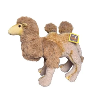 17” Vtg 1972 Stuffed 2 Humpback Camel w Tag By Toyland Isreal Plush Stuffed Toy - Picture 1 of 15