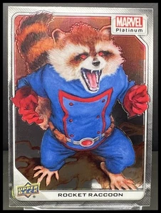 Rocket Raccoon 2023 Upper Deck Marvel Platinum #43 - Picture 1 of 10