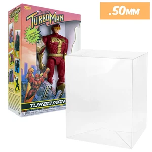 TURBO MAN FUNKO Protectors for Funko (50mm thick, UV & Scratch Resistant) - Picture 1 of 5