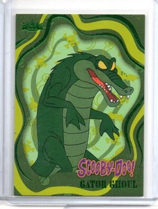 GATOR GHOUL UD FLEER SCOOBY-DOO 2025 ZOINKS VERDE PARALELO #d 37/49 - RARO - Imagen 1 de 2
