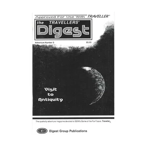 Digest Gro Travellers' D #3 "Visita a la Antigüedad, Subsector Ian, Vargr C Mag En muy buena condición - Imagen 1 de 1