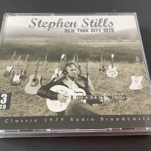 STEPHEN STILLS NEW YORK CITY 1979 RADIO BROADCAST 3 CD SET NEW. I1 - Picture 1 of 2