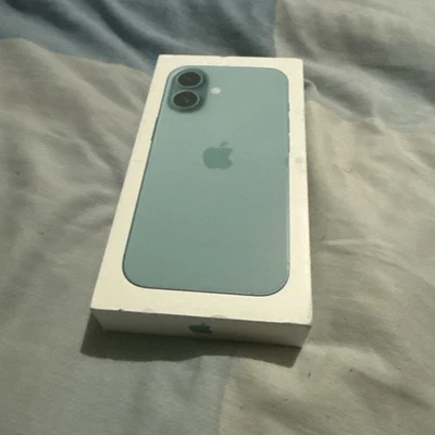 Apple iPhone 16 128GB Teal Unlocked 5G iOS Smartphone Brand New Apple Warranty - Image 1 of 4