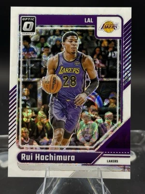 RUI HACHIMURA White Scope Prizm SSP /15 - 2024-25 Optic - Lakers - Image 1 of 2