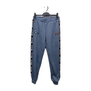 ELLESSE SPACEGRAUE HOSE GETAPED SIDE LOGO Y2K - Größe UK 10 - Bild 1 von 11