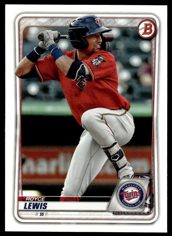 2020 Bowman Prospects Royce Lewis #BP-93 Minnesota Twins - Image 1 of 2
