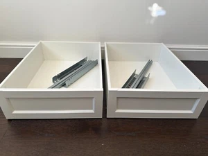 IKEA - KOMPLEMENT Drawer with Framed Front 50x58 cm in White - 2 units - Picture 1 of 5