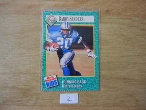 1990 SPORTS ILLUSTRATED SI FOR KIDS BARRY SANDERS #202 DETRTOIT LIONS          2