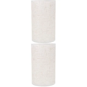 2pcs Small Lampshade E27 Base Drum Lampshade Indoor Light Cover Light Accessory - Picture 1 of 12