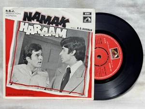 Namak Haraam EP Vinyl 7' Record Music R D Burman 1973 Bollywood Hindi Indian - Imagen 1 de 8