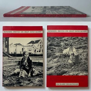 RICHARD BRAUTIGAN Rommel Drives On Deep Into Egypt | 1970 First Delta Paperback - Picture 1 of 11