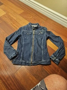 Women's Diesel Denim Trucker Jacket Size M - Picture 1 of 6