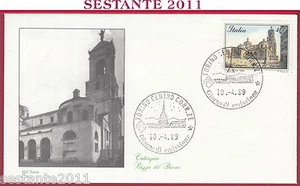 ITALIA FDC ROMA CATANZARO PIAZZA DEL DUOMO 1989 TORINO U287 - Imagen 1 de 1