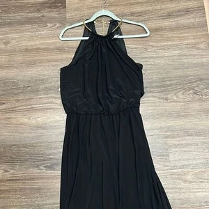 MSK black dress / XL/ gold detail - Picture 1 of 8