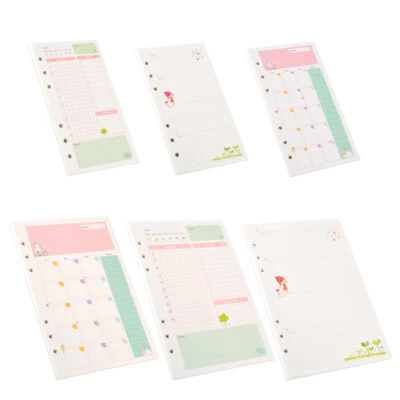 A5 A6 Filofax Einlage Planer Kalendereinlage Woche Zeitplaner Tagebuch wi - Bild 1 von 4