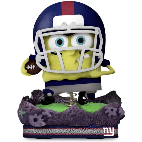 SpongeBob Squarepants New York Giants Gridiron Great Bobblehead NFL Cover
