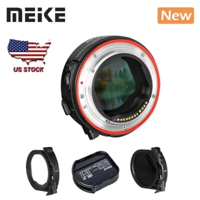 Meike MK-EFTR-C VND Drop-in Filter AF Mount Adapter for Canon EF to EOS R R5 R6